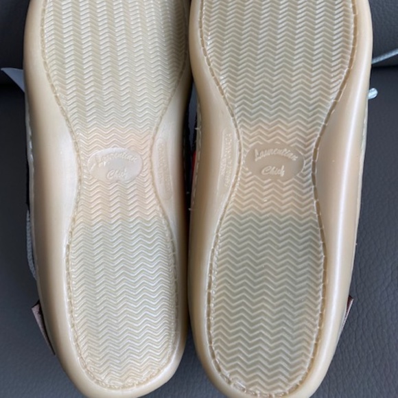 Laurentian Chief moccasin slippers L7 suede leather black aztec inspired - Picture 14 of 16